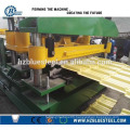 Iron Glazed Roofing Cold Steel Tile Making Machine For Home Building Material , Metal Tile Roll Forming Machine